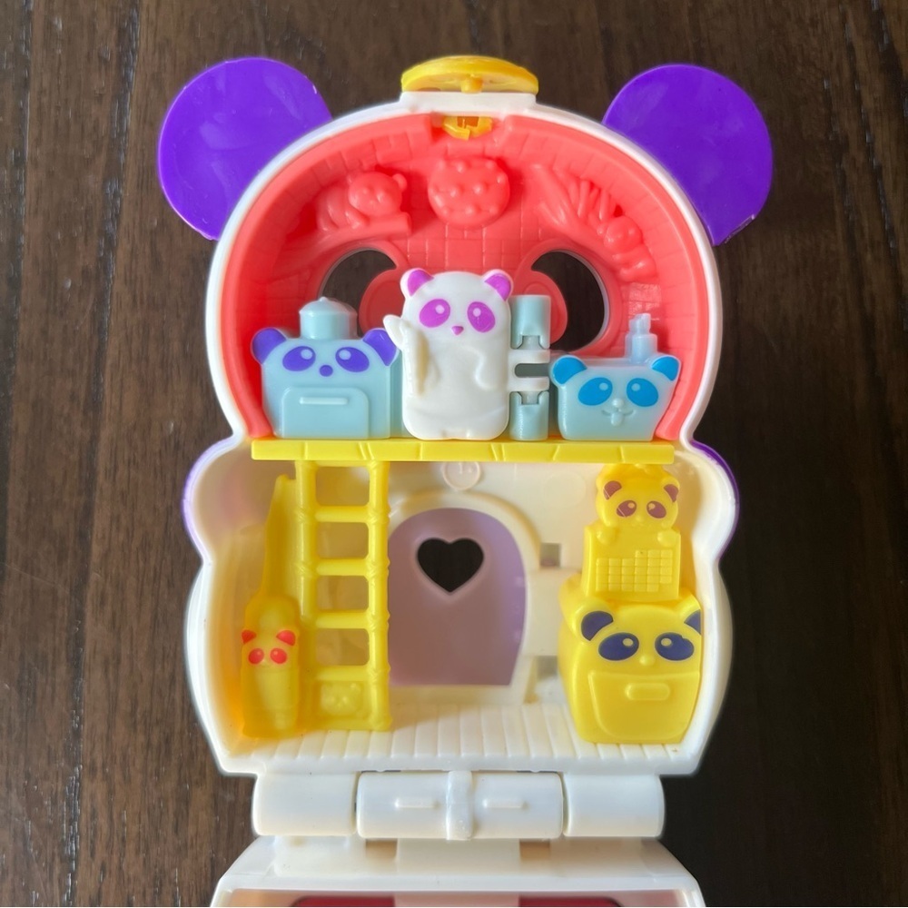 Purple and White Panda Polly Pocket - Picture 9 of 11